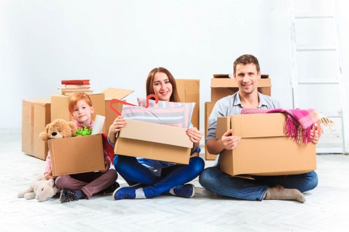 Man with van moving furniture in Ealing