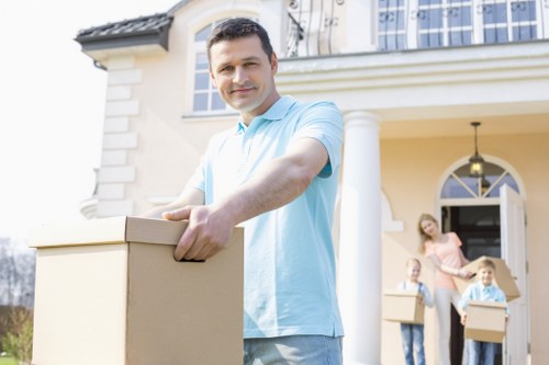 Local moving van support for home and business relocations