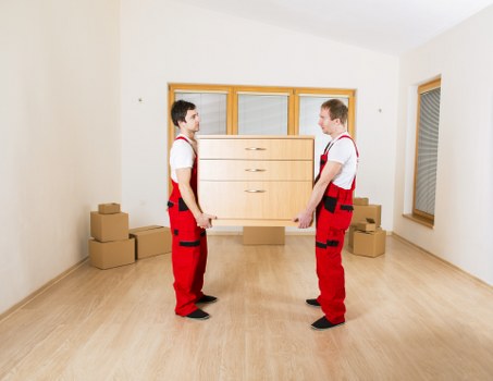 Packing and moving household items for a house move in Ealing